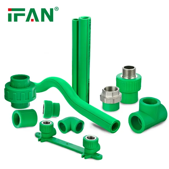 Ifan Factory High Quality Brown Pph 1/2 3/4 Inches Pph Pipes Fittings