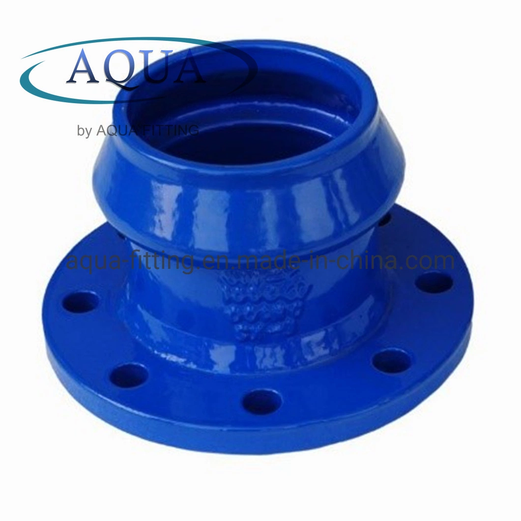 ISO2531 DN100 Ductile Cast Iron Socket Pipe Fitting Flange Sockets for UPVC Pipe