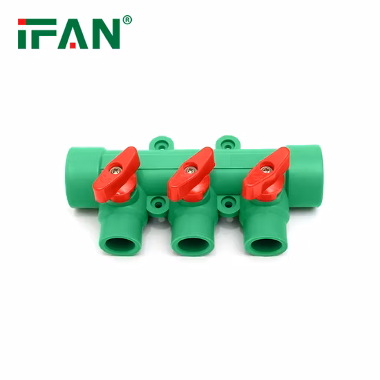 Ifan Factory High Quality Brown Pph 1/2 3/4 Inches Pph Pipes Fittings
