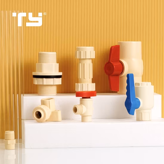 ХПВХ/ПВХ/пластик ASTM D2846 Стандартный фитинг для соединения труб водопровода